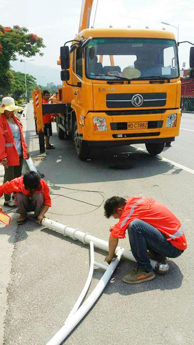 廈門公路部門變廢為寶 舊燈桿改造單項(xiàng)年省100多萬(wàn)元